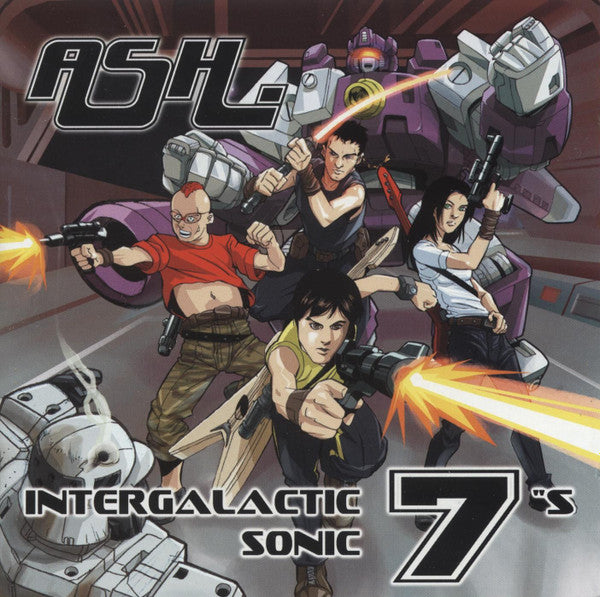 Ash : Intergalactic Sonic 7"s (2xCD, Comp)