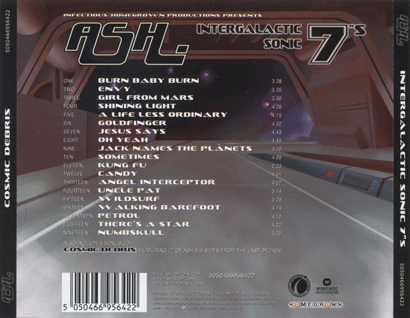 Ash : Intergalactic Sonic 7"s (2xCD, Comp)