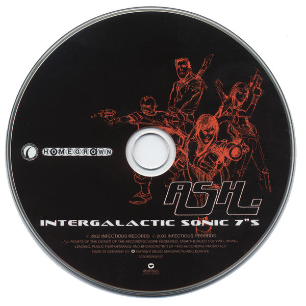 Ash : Intergalactic Sonic 7"s (2xCD, Comp)
