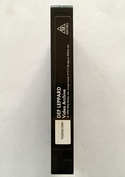 Def Leppard : Video Archive (VHS, PAL)