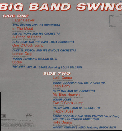 Various : Big Band Swing (LP, Comp)