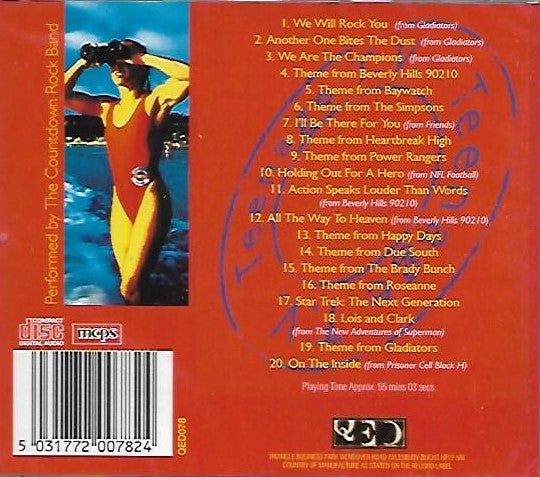 The Countdown Rock Band : Teenage T.V. (CD, Album, Smplr)