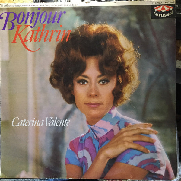 Caterina Valente : Bonjour Kathrin (LP, Comp)