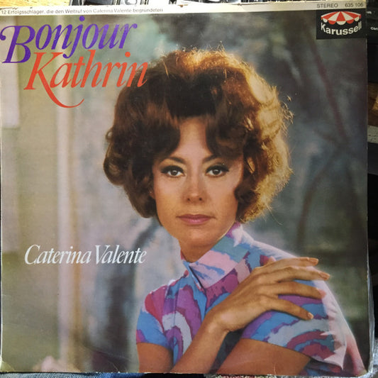 Caterina Valente : Bonjour Kathrin (LP, Comp)