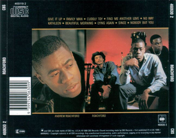 Roachford : Roachford (CD, Album)