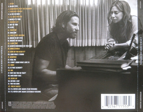 Lady Gaga, Bradley Cooper : A Star Is Born Soundtrack (CD, Album)