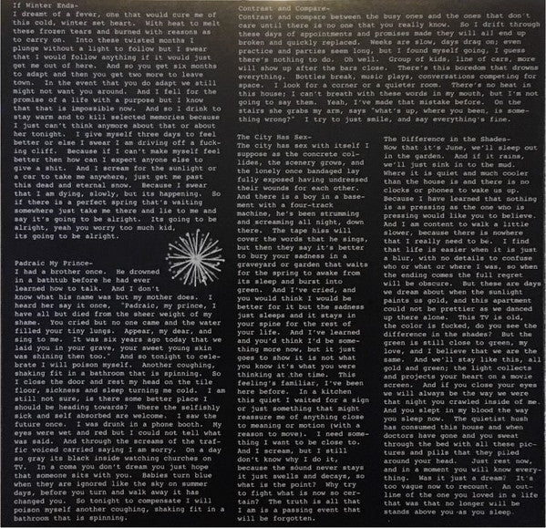 Bright Eyes : Letting Off The Happiness (CD, Album, RE)