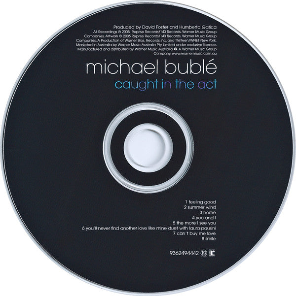 Michael Bublé : Caught In The Act (CD, Album + DVD-V, Album)