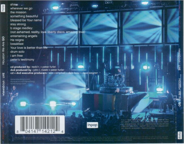 Newsboys : Live: Houston We Are Go (CD, Album + DVD-V)