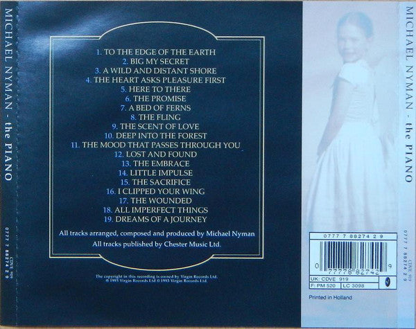 Michael Nyman : The Piano (CD, Album)