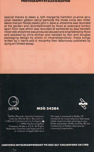 Nitzer Ebb : Showtime (Cass, Album, SR,)