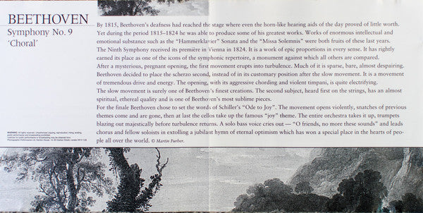 Beethoven* Featuring Concertgebouw Orchestra* Conducted By Eugen Jochum : Symphony No. 9 'Choral' (CD, Album)