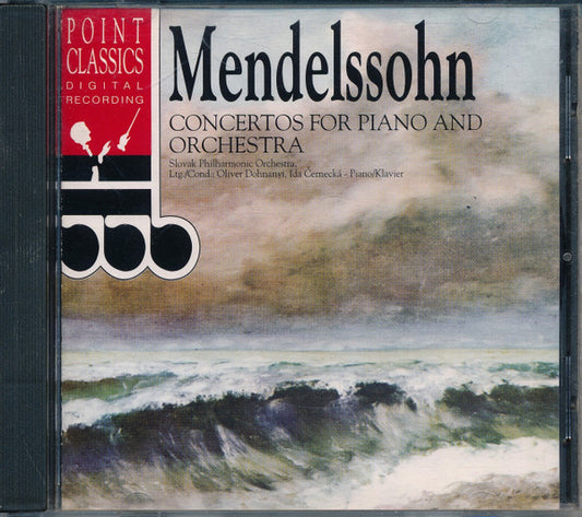 Mendelssohn*, Slovak Philharmonic Orchestra, Oliver Dohnanyi, Ida Černecká : Concertos For Piano And Orchestra (CD, Comp)