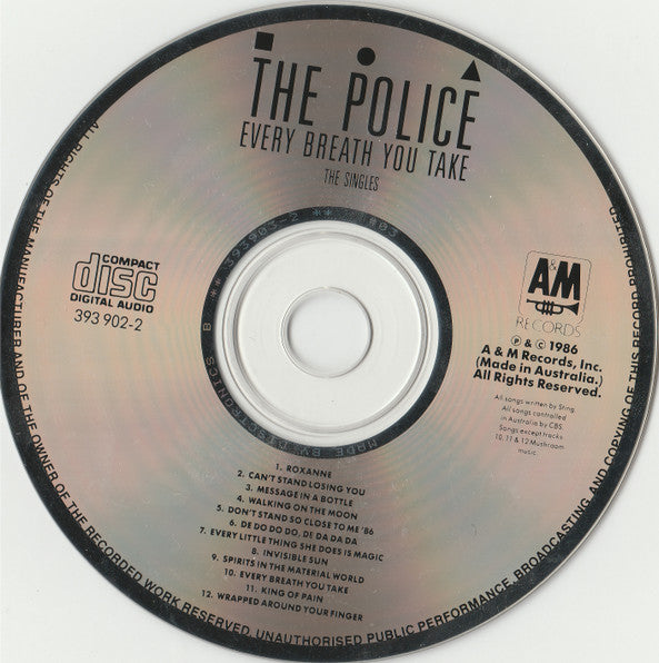 The Police : Every Breath You Take (The Singles) (CD, Comp, RE)