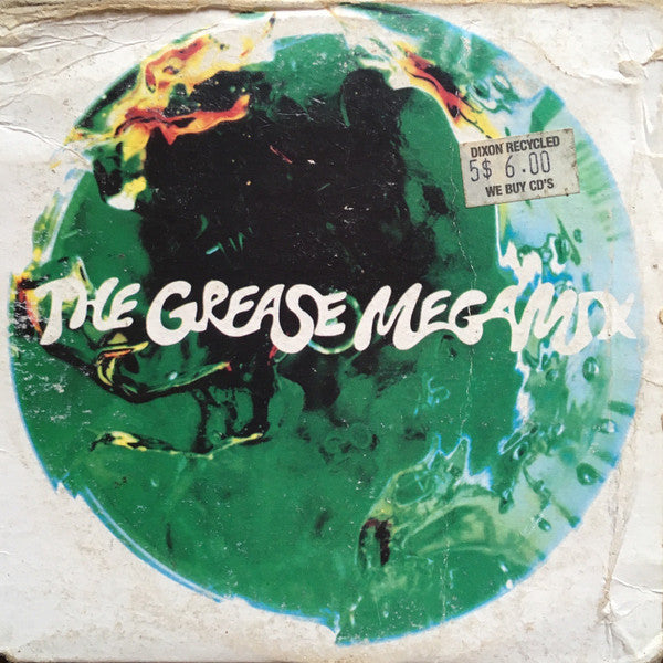 John Travolta & Olivia Newton-John : The Grease Megamix (CD, Single, Car)