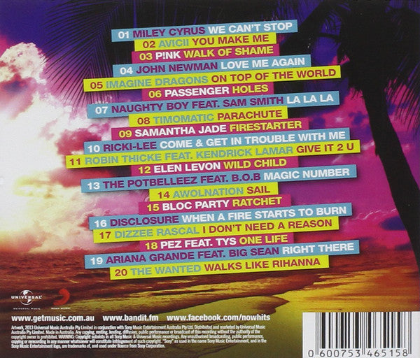 Various : Now The Hits Of Summer 2014 (CD, Comp)