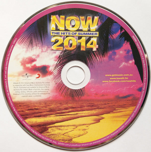 Various : Now The Hits Of Summer 2014 (CD, Comp)