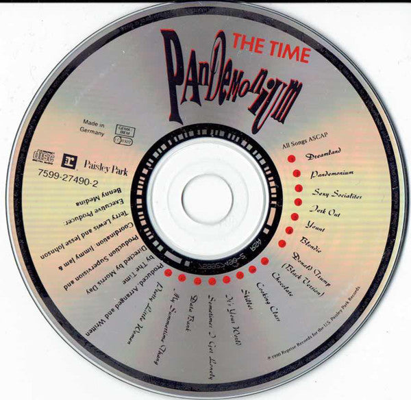 The Time : Pandemonium (CD, Album)
