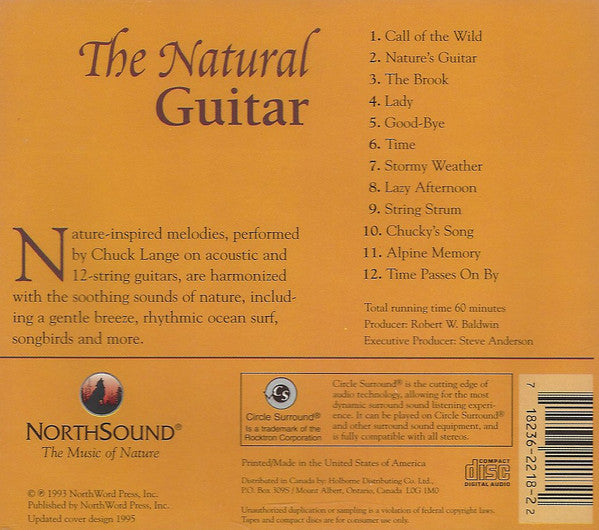 Chuck Lange : The Natural Guitar (CD, Album)