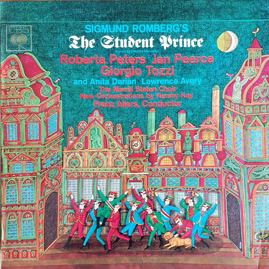 Sigmund Romberg, Roberta Peters, Jan Peerce, Giorgio Tozzi, Anita Darian, Lawrence Avery, The Merrill Staton Choir, Hershy Kay, Franz Allers : The Student Prince (LP, Album, Mono)
