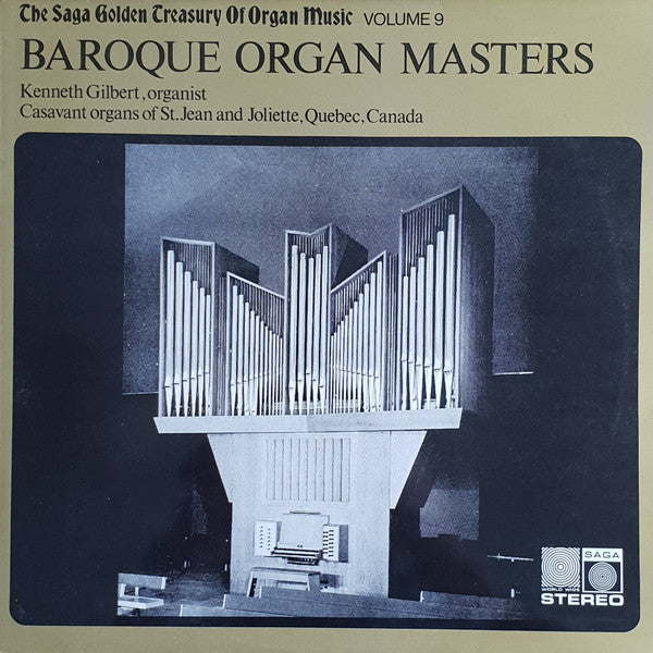 Kenneth Gilbert : Baroque Organ Masters (LP, RE)