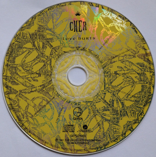 Cher : Love Hurts (CD, Album)