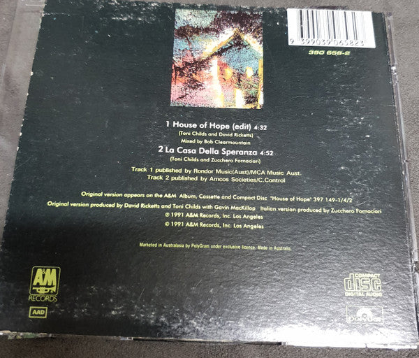 Toni Childs : House Of Hope (CD, Single)