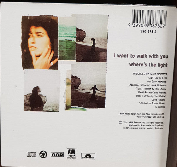 Toni Childs : I Want To Walk With You (CD, Single)