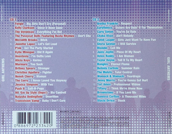 Various : Girl Anthems (2xCD, Comp)