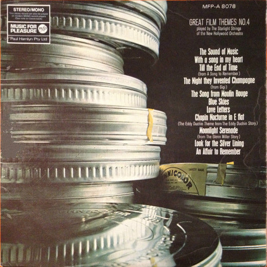 New Hollywood Orchestra : Great Film Themes No. 4 (LP)