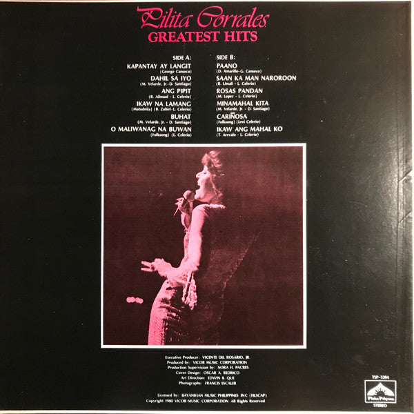 Pilita : Greatest Hits (LP, Comp)