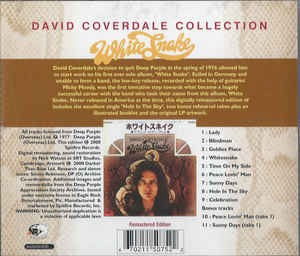 David Coverdale : Whitesnake (CD, Album, RE, RM)