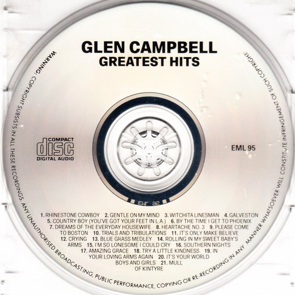 Glen Campbell : Greatest Hits (CD, Comp)
