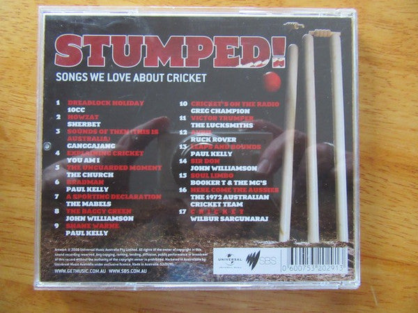 Various : Stumped! Songs We Love About Cricket (CD, Comp)