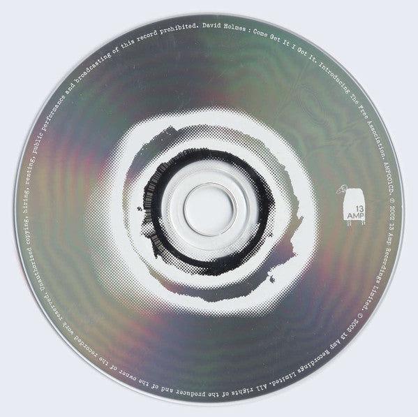 David Holmes Introducing The Free Association : Come Get It I Got It (CD, Comp, Mixed, Sli)