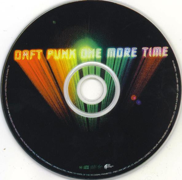 Daft Punk : One More Time (CD, Single)