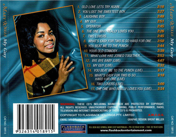 Mary Wells : My Guy (CD, Album, Comp)