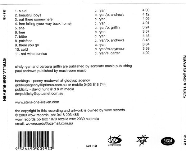 Stella One Eleven : Stella One Eleven (CD, Album)