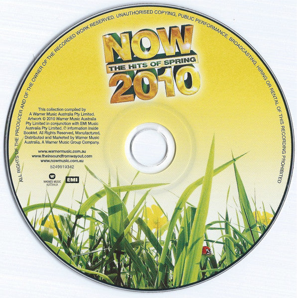 Various : Now The Hits Of Spring 2010 (CD, Comp)