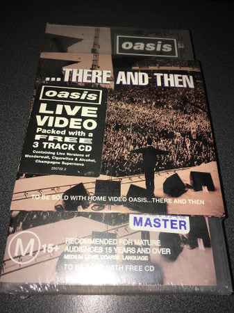 Oasis (2) : ...There And Then (VHS, PAL + CD, Single, Ltd, Promo)