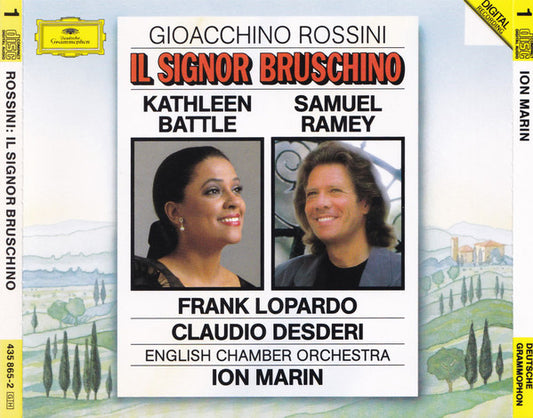 Gioacchino Rossini - Kathleen Battle, Samuel Ramey, Frank Lopardo, Claudio Desderi, English Chamber Orchestra, Ion Marin : Il Signor Bruschino (CD)
