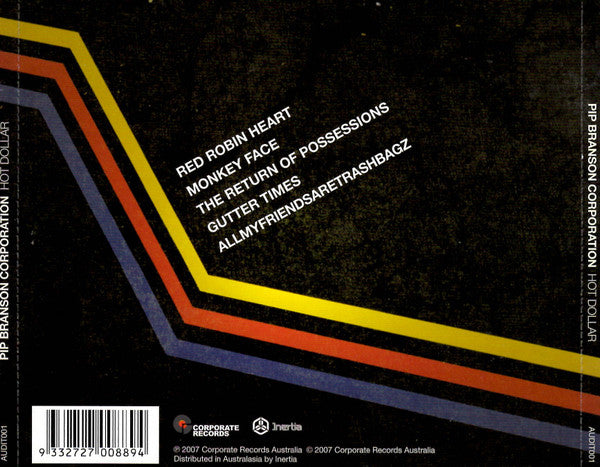 Pip Branson Corporation : Hot Dollar (CD, EP)