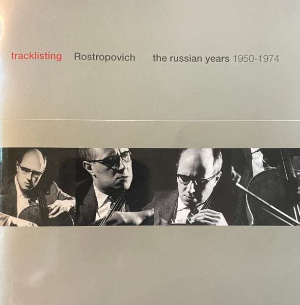 Rostropovich* : The Russian Years 1950–1974 (13xCD, Comp, Mono, RM + Box, Comp)
