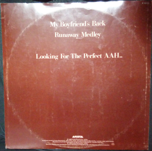 Melissa Manchester : MEDLEY: My Boyfriend's Back/Runaway (12")