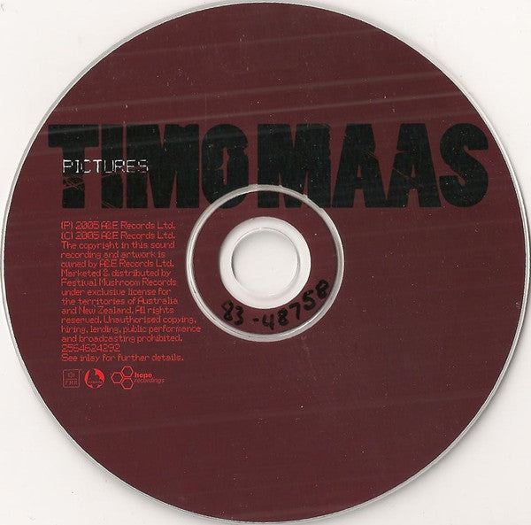 Timo Maas : Pictures (CD, Album)