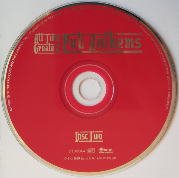 Various : All Time Greatest Pub Anthems (2xCD, Comp)