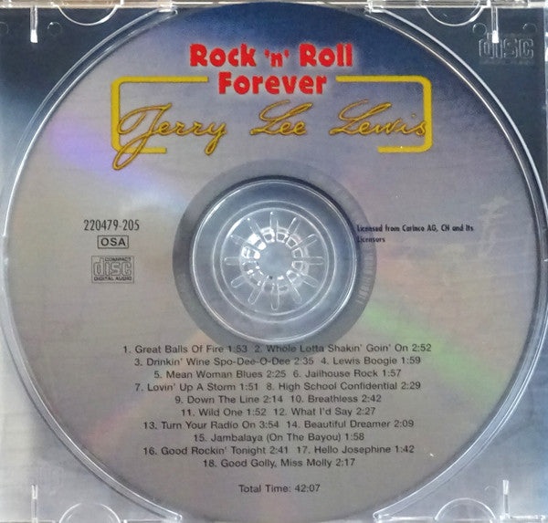 Jerry Lee Lewis : Rock'n Roll Forever (CD, Album, Comp)