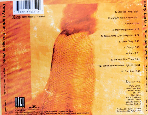 Patty Larkin : Strangers World (CD, Album)