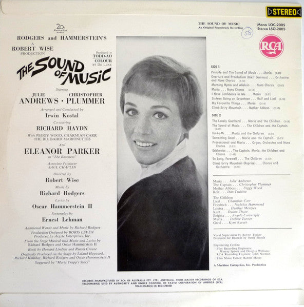 Rodgers & Hammerstein : The Sound Of Music (LP, Album)