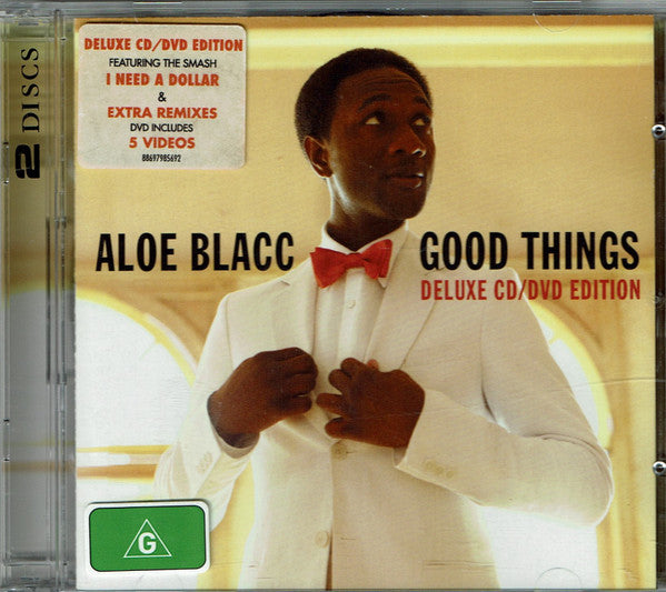 Aloe Blacc : Good Things (CD, Album + DVD-V + Dlx)